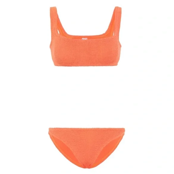 NWT hunza g Xandra bikini set in orange - Picture 2 of 8